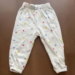 GAP 星柄パンツ クリーム色