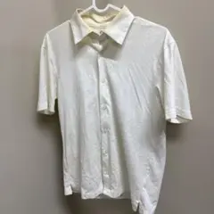 UNIQLO 半袖シャツ Sサイズ　ホワイト　白