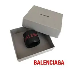 バレンシアガ BALENCIAGA レザーブレスレット サイクルブレスレット