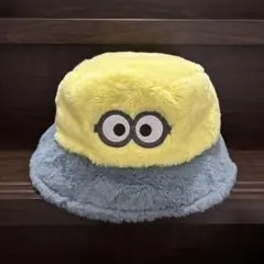 ユニバ　ミニオン　ふわふわ　バケットハット