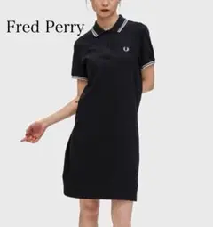 Fred Perry Twin Tipped Dress ポロワンピース　M