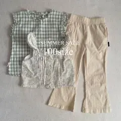 夏物SALE⭐︎女の子100サイズ３点セット