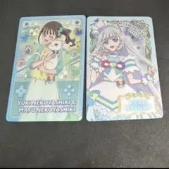 わんだふるぷりきゅあ！キラキラカードグミ 猫屋敷まゆ キュアニャミー 2枚セット