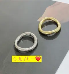 【残りわずか】ニュアンス ウェーブ チャンキー シルバーリング 13-14号