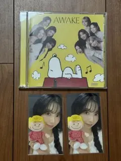 NiziU AWAKE CD フォトカード ミイヒ
