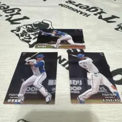 カルビー 日本ハムファイターズ プロ野球チップス024トレーディングカードセット