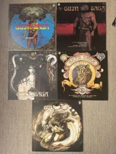 再値下げ　GUN SAGA レコードセット 5枚組