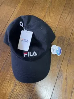 FILA ブラック キャップ フリーサイズ