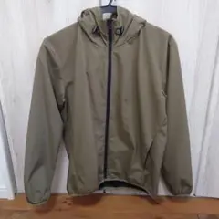 GU ウィンドプルーフシェルパーカ 311-320979 カーキ　Sサイズ