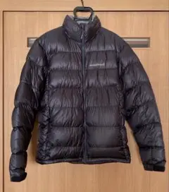 mont-bell ／ダウンジャケット黒／M サイズ モンベルの2万円台で買える「黒ダウン」の正解着こなし。素材感