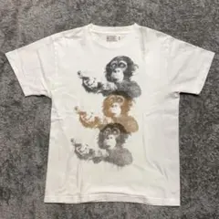 【90s】"Motel"ピストル チンパンジー ビンテージ tシャツ