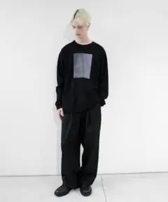 CTHY SUVIN PLATINUM ロングスリーブ クルーネックカットソー