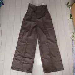 Louget ブラウン ワイドパンツ 新品タグ付き