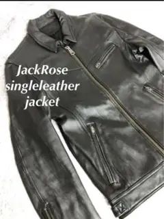 JACKROSE ジャックローズ ライダースジャケット レザージャケット L