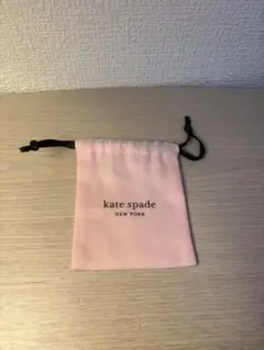 kate spade ピンク 巾着　約10cm×10cm