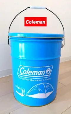 h6739 コカコーラ Coleman コールマン ペール缶 アウトドア コカコーラオリジナル コールマンペール缶 非売品 バケツ缶/赤