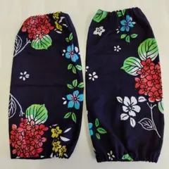 ㉛ハンドメイド　アームカバー【浴衣生地】