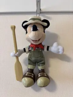 ☆ディズニー　39周年　ミッキー　ぬいば　クリッターカントリー☆ カヌー☆