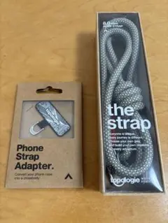 topologie トポロジー 8.0mm Ropeストラップ　アダプターセット