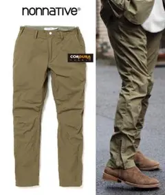 極美品 nonnative ALPINIST EASY PANTS size2 ALPINIST EASY PANTS P/R/P DOUBLE CLOTH STRETCH (P3542