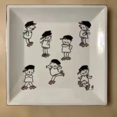 フクちゃん　横山隆一　飾り皿