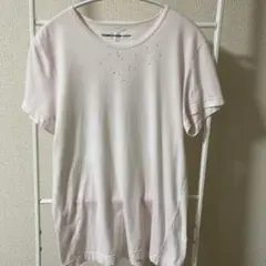 レア！コズミックワンダー　穴あきダメージTシャツピンク
