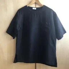 ジュンレッド　リネンTシャツ　黒