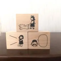 フルカワはんこ 古川紙工 ３点セット スタンプ はんこ 犬