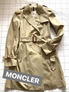 【MONCLER】国内正規品定番トレンチコートレディース