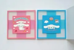 サンリオ クリアスクエア グミ＆コースター シナモロール 2枚セット