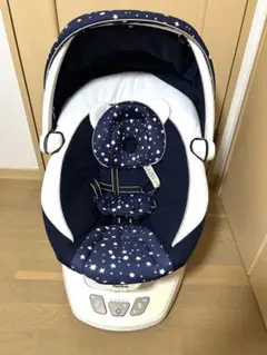 Aprica 殿堂バウンサー　スマートスウィング　 ネイビー・星柄