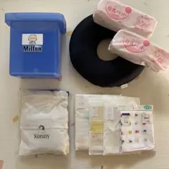 出産準備応援セット コニー抱っこ紐s クッション ガーゼ等