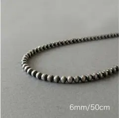 【ナバホパールネックレス】 Navajo（6mm/50cm）