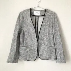 GREEN LABEL RELAXING 美品 ノーカラージャケット 38