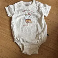 フタフタ　サンリオ(お祭りキティ) ロンパース　70cm