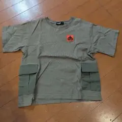 XLARGE KIDS Tシャツ 110サイズ オリーブグリーン