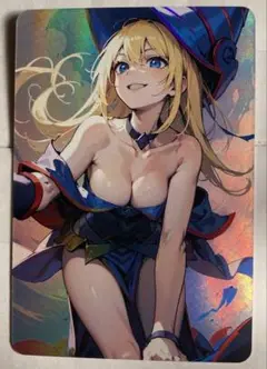 ブラックマジシャンガール　両面　セクシーカード　(d)