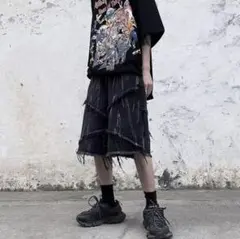 y2k ジョーツ カジュアル 黒ショートパンツ ブラック