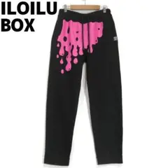 ILOILUBOX スウェットパンツ ピンク 黒 ももクロ M イロイルボックス