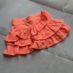 garanimals オレンジ フリルスカート コットン 18M
