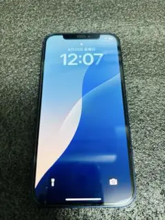 iPhone12 256GB ブルー SIMフリー 【FaceID使用不可】