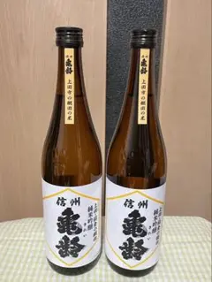 箱付セット販売 信州亀齢 銀亀 稲倉の棚田 ひとごこち 720ml 2本セット 信州亀齢 純米吟醸 ひとごこち 720ml 「上田稲倉の棚田」23年22