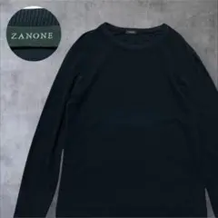 ZANONE IcePiquet Cotton Crewneck Navy 48