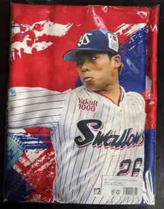 匿名発送❗️東京ヤクルトスワローズオンラインくじ フェイスタオル 山野太一
