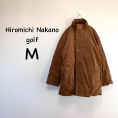 858◆ Hiromichi Nakano golf ジャケット M ダウン 冬