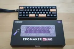 EPOMAKER TH40 40%キーボード 開封のみ未使用品 Wisteria