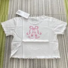 Chacott Tシャツ 120K リボンピンク
