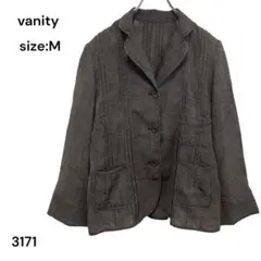 バニティー　vanity ジャケット　アウター　薄手　上着　Ｍ　羽織　おしゃれ