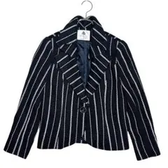 美品 hb Tokyo Ginza (M) テーラード　ジャケット　異素材　ラメ