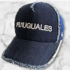 美品 1PIU1UGUALES3 デニム キャップ ゴルフ スポーツ 春夏旅行